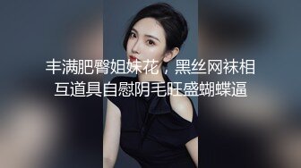 丰满肥臀姐妹花，黑丝网袜相互道具自慰阴毛旺盛蝴蝶逼