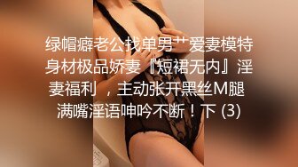 绿帽癖老公找单男艹爱妻模特身材极品娇妻『短裙无内』淫妻福利 ，主动张开黑丝M腿 满嘴淫语呻吟不断！下 (3)