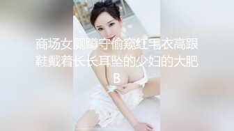 商场女厕蹲守偷窥红毛衣高跟鞋戴着长长耳坠的少妇的大肥B