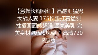 【激操长腿网红】晶融汇猛男大战人妻 175长腿扛着猛烈抽插画面感超强 漂亮美乳 完美身材 极品S炮架子 高清720P原版